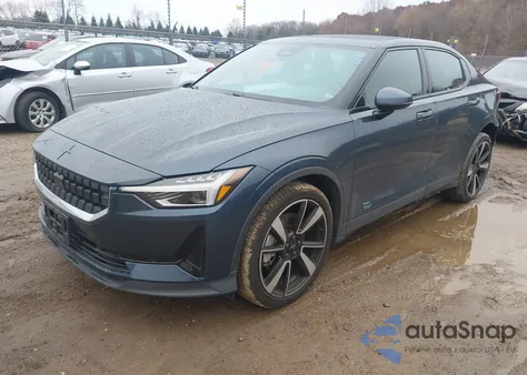 2022 Polestar 2 Long Range Single Motor z USA, uszkodzony, nr VIN LPSEG3KA1NL083364
